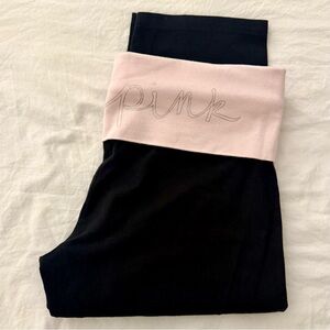 Victoria's Secret Pink Yoga Capri Leggings